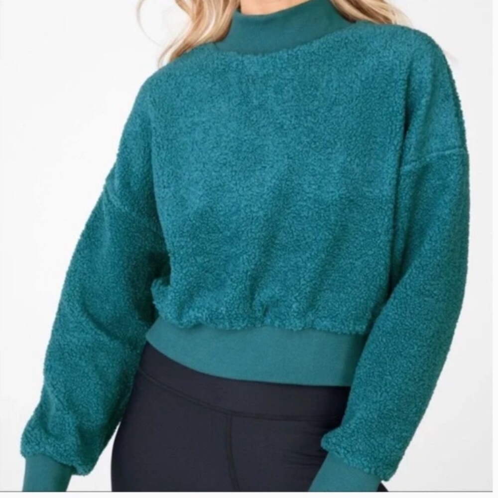 Fabletics Cropped Sherpa